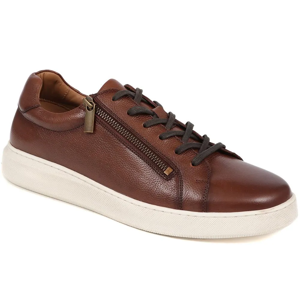 Spenser Leather Trainers - SPENSER / 325 110 sold by Jones Bootmaker