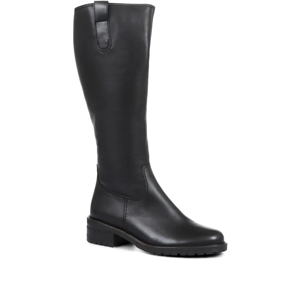 Stucco Wide Calf Fit Knee High Boots - GAB32519 / 319 155 sold by Jones Bootmaker