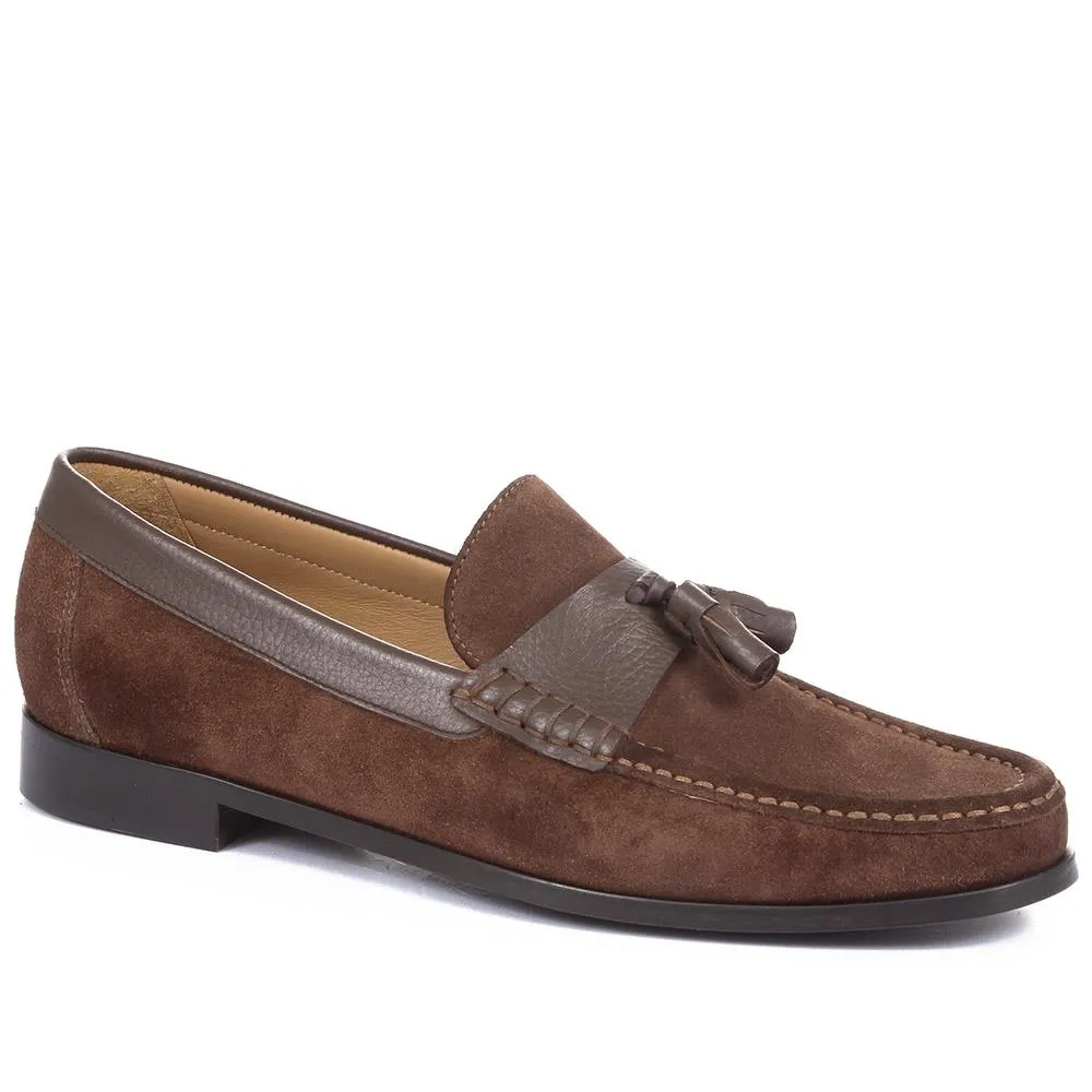 Ross Suede Tassel Loafers - ROSS / 319 871 sold by Jones Bootmaker