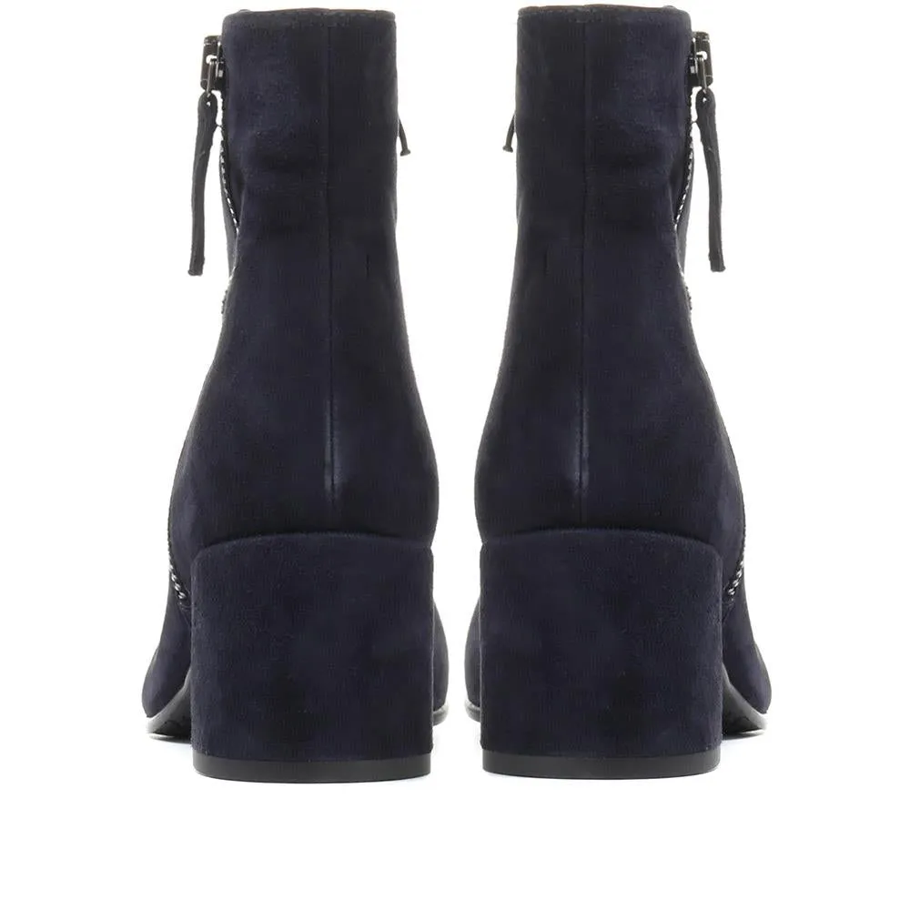 Heeled Suede Ankle Boot - CARM30513 / 316 587 sold by Jones Bootmaker product image thumbnail 4
