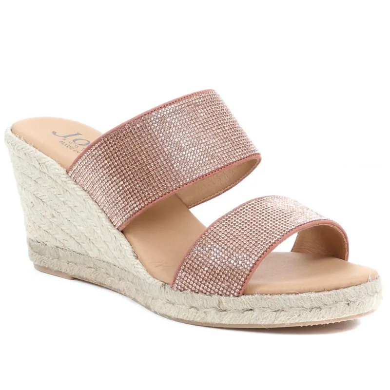 Amabelle Wedge Mule Sandals - AMABELLE / 322 052 sold by Jones Bootmaker