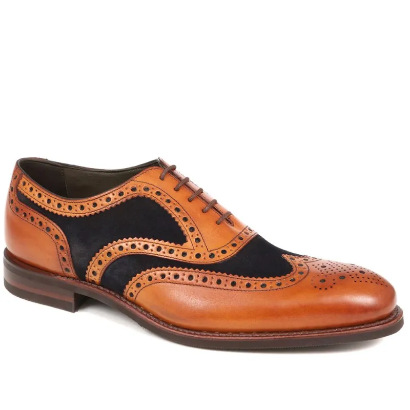 Kerridge Wide Fit Leather Oxford Brogues - LOA29507 / 316 966 sold by Jones Bootmaker