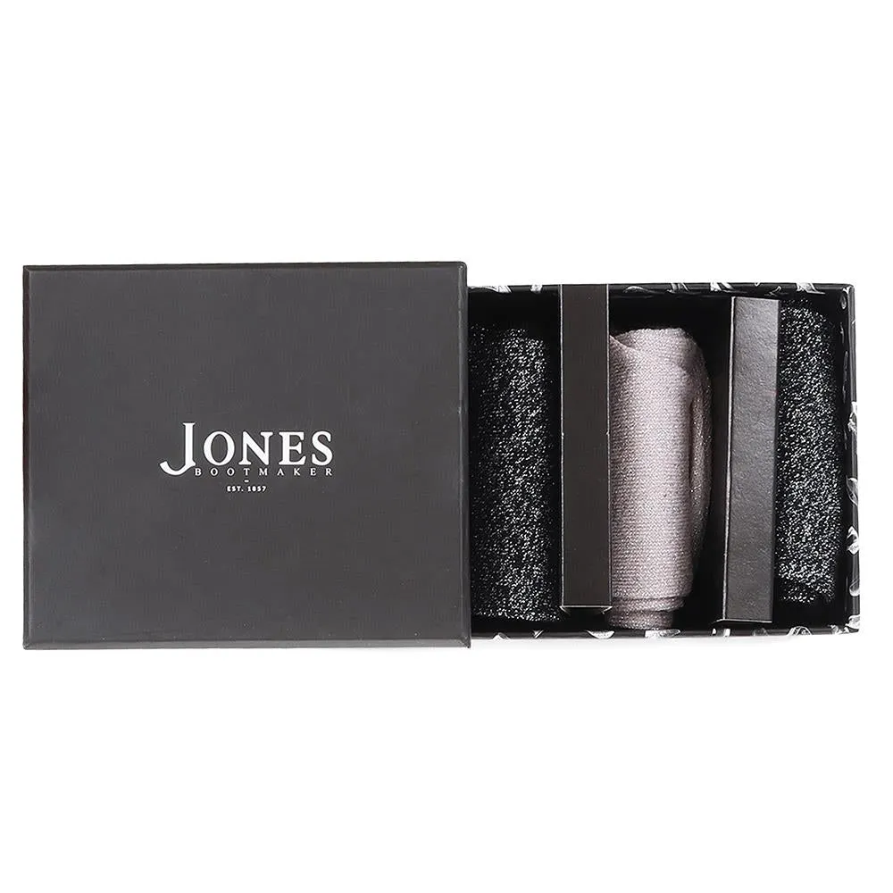 3 Pack Glitter Socks - EKIN36505 / 323 573 sold by Jones Bootmaker product image thumbnail 2