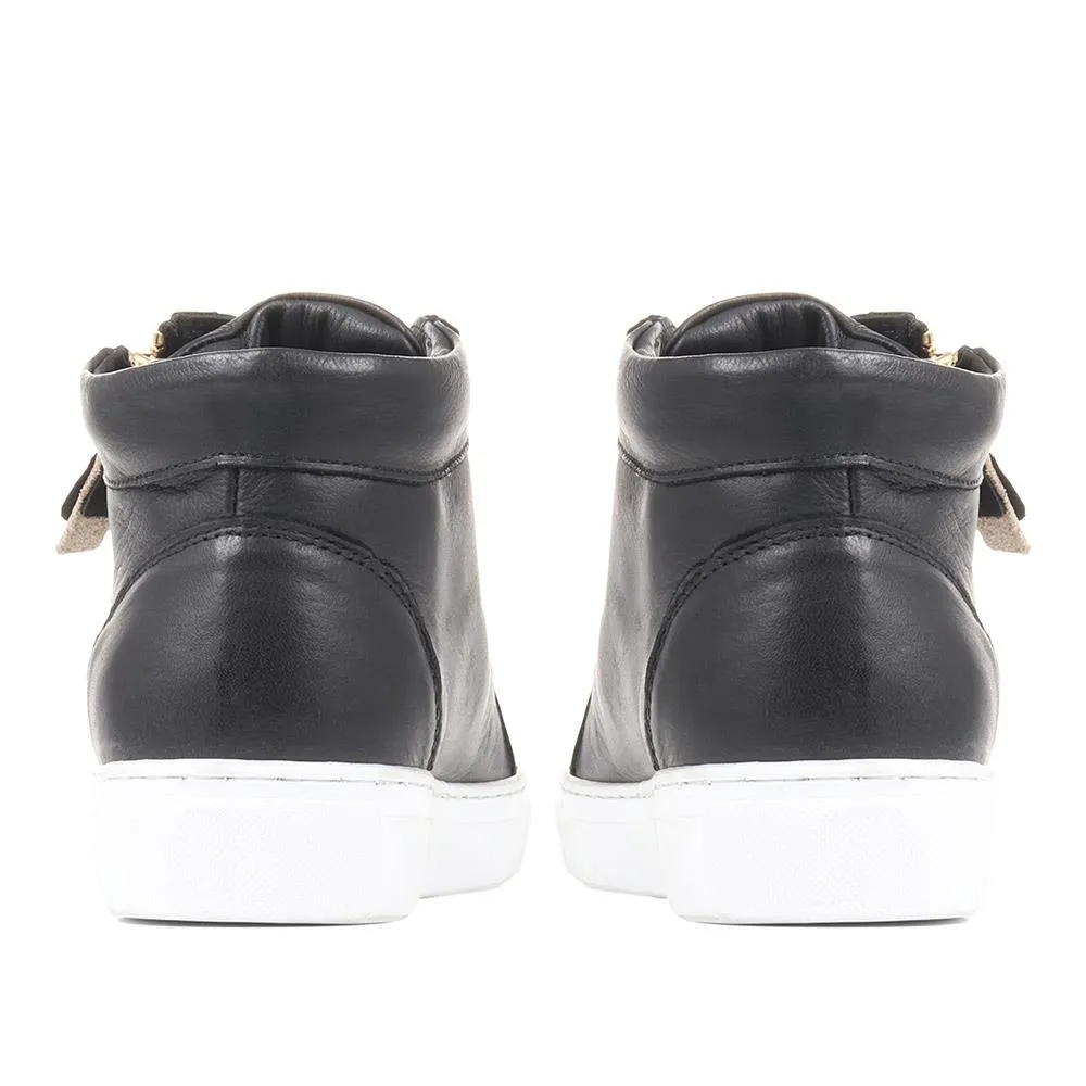 Palmira Leather High Top Trainers - PALMIRA / 323 084 sold by Jones Bootmaker product image thumbnail 4