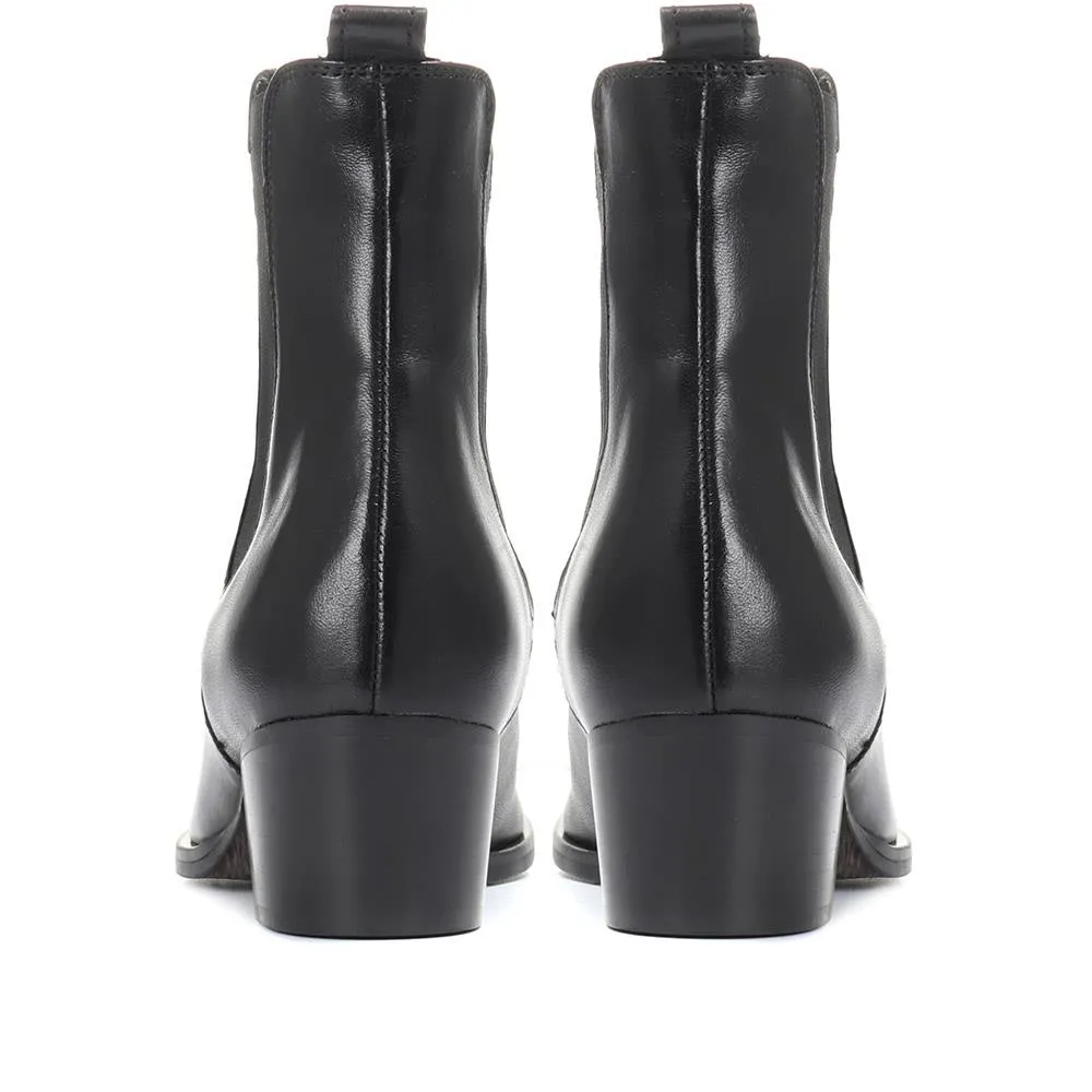 Western Leather Ankle Boots - CARM30515 / 316 588 sold by Jones Bootmaker product image thumbnail 4