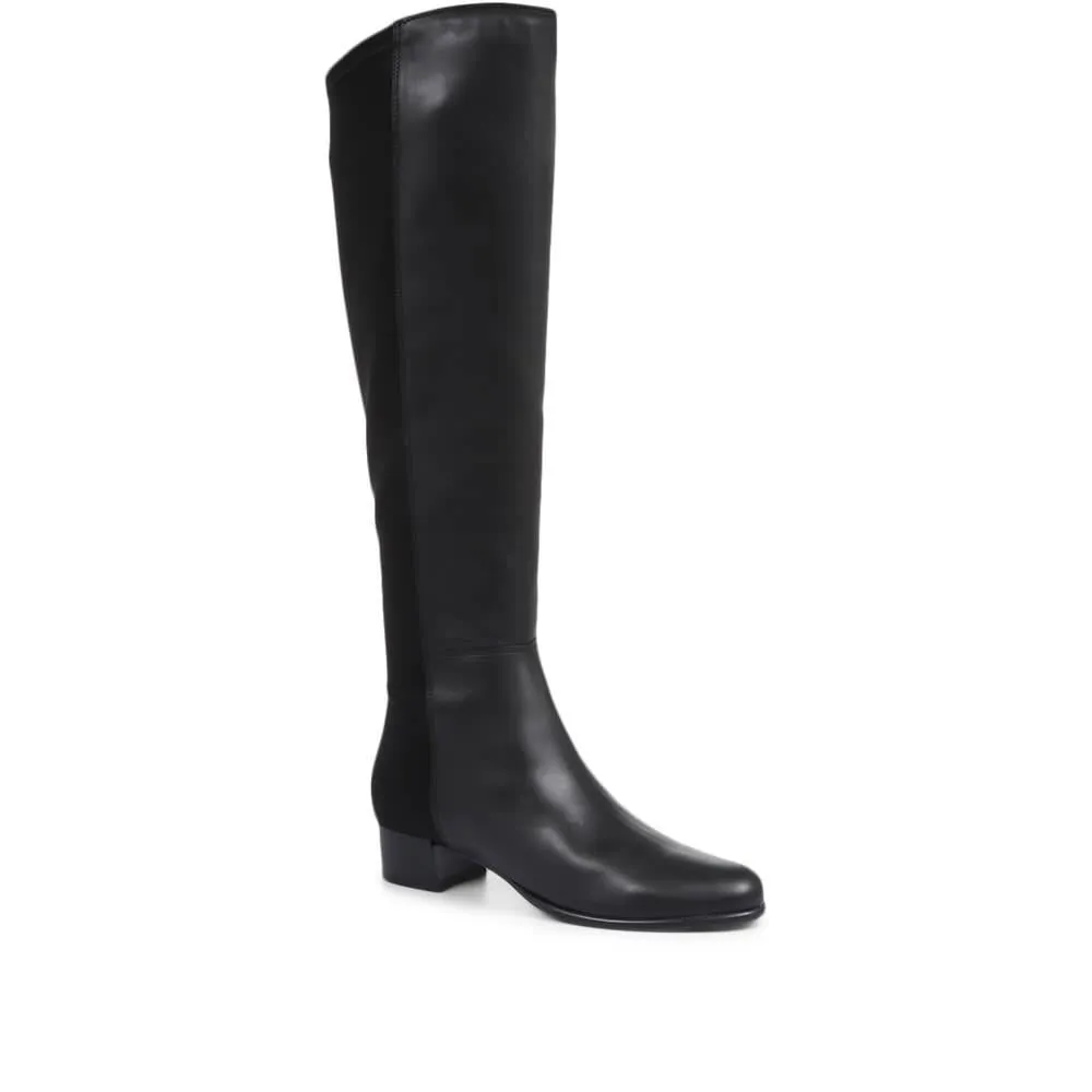 Brescia Leather Knee Boots - BRESCIA / 318 958 sold by Jones Bootmaker