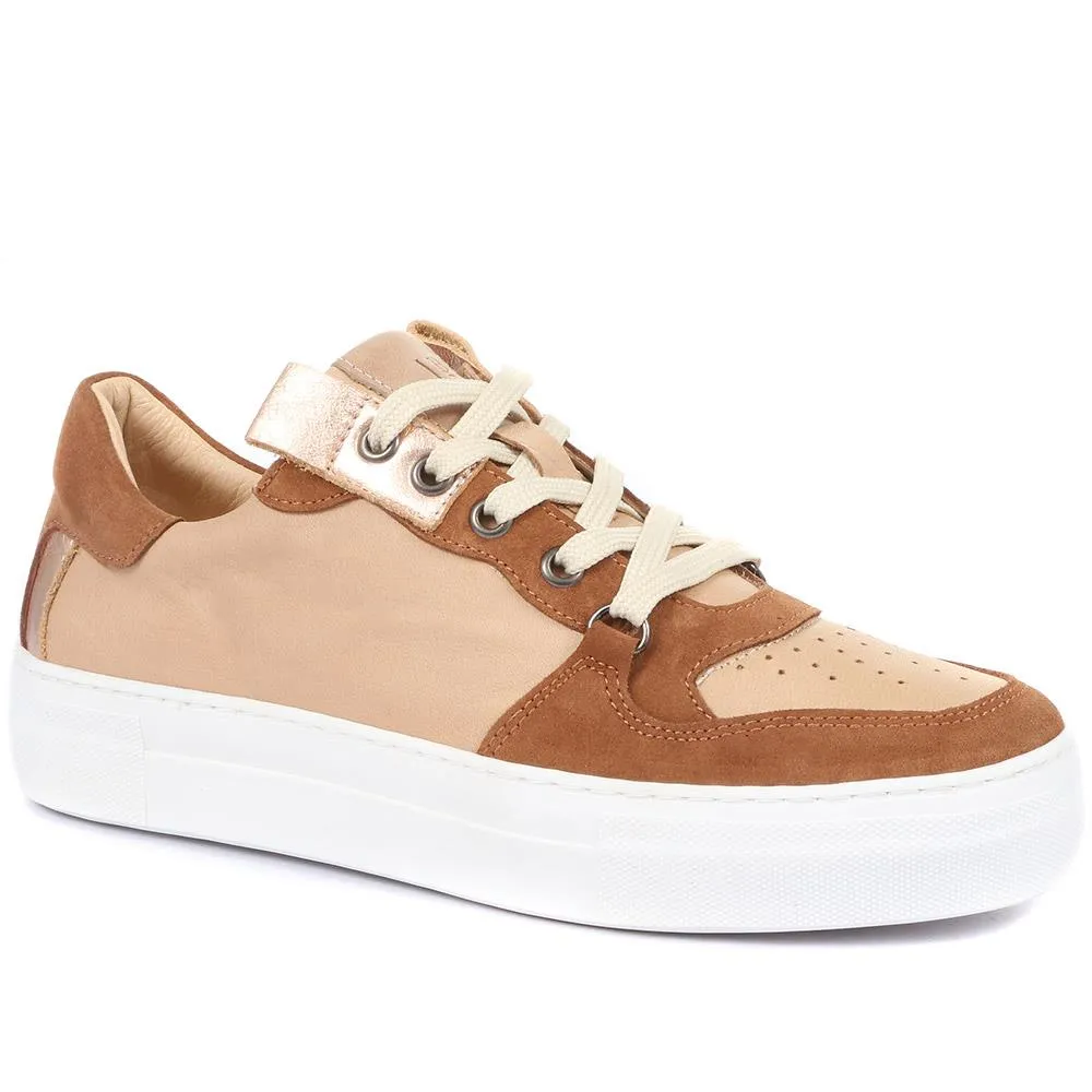 Ashlynn Leather Lace-Up Trainers - ASHLYNN / 901 903 sold by Jones Bootmaker product image thumbnail 4