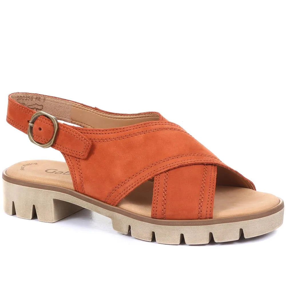 Fete Platform Leather Sandals - GAB33507 / 319 535 sold by Jones Bootmaker