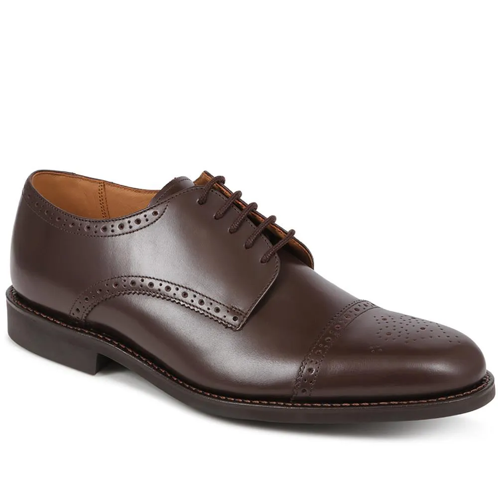 Mile End Goodyear Welted Polished Leather Brogues - MILEEND2 / 318 986 sold by Jones Bootmaker
