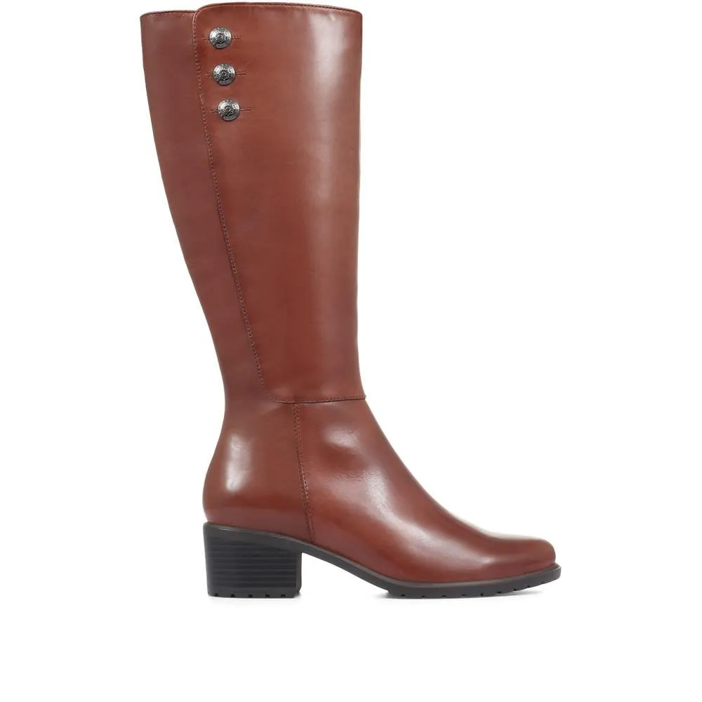 Grantley Leather Knee High Boots - SINO32514 / 319 176 sold by Jones Bootmaker product image thumbnail 3
