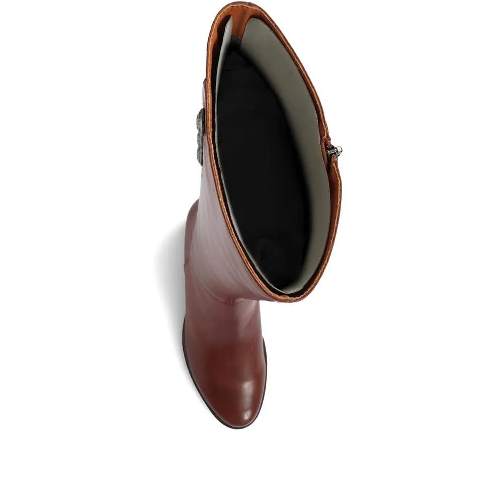 Grantley Leather Knee High Boots - SINO32514 / 319 176 sold by Jones Bootmaker product image thumbnail 5