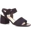 Suede Mid-High Block Heels - GAB35531 / 322 035 sold by Jones Bootmaker