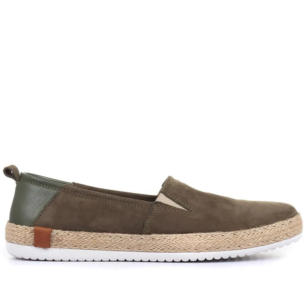 Milan Leather Espadrille Flats - MILAN / 320 085 sold by Jones Bootmaker product image thumbnail 4