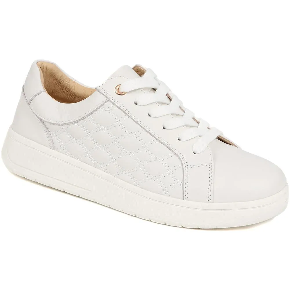 Allana Leather Lace-Up Trainers - ALLANA / 325 133 sold by Jones Bootmaker