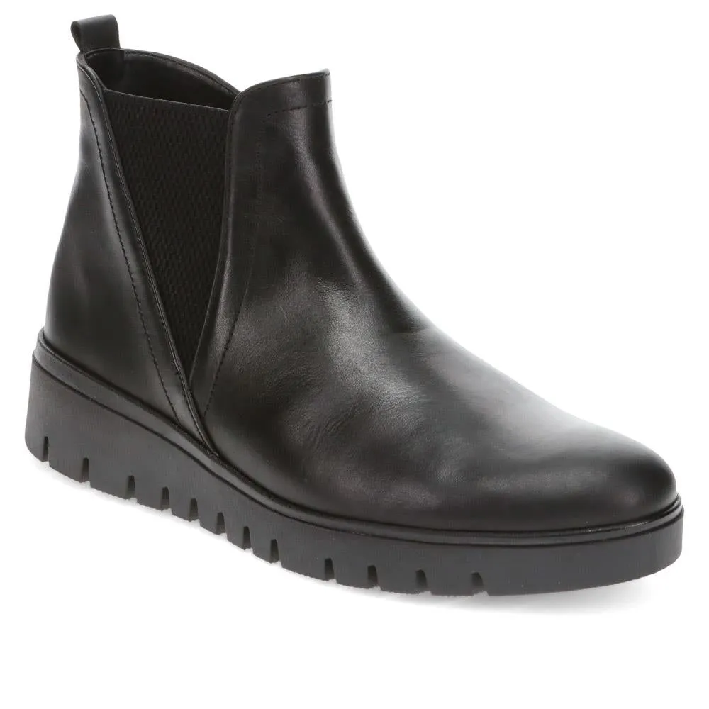 Chunky Leather Ankle Boots - GAB40505 / 325 879 sold by Jones Bootmaker