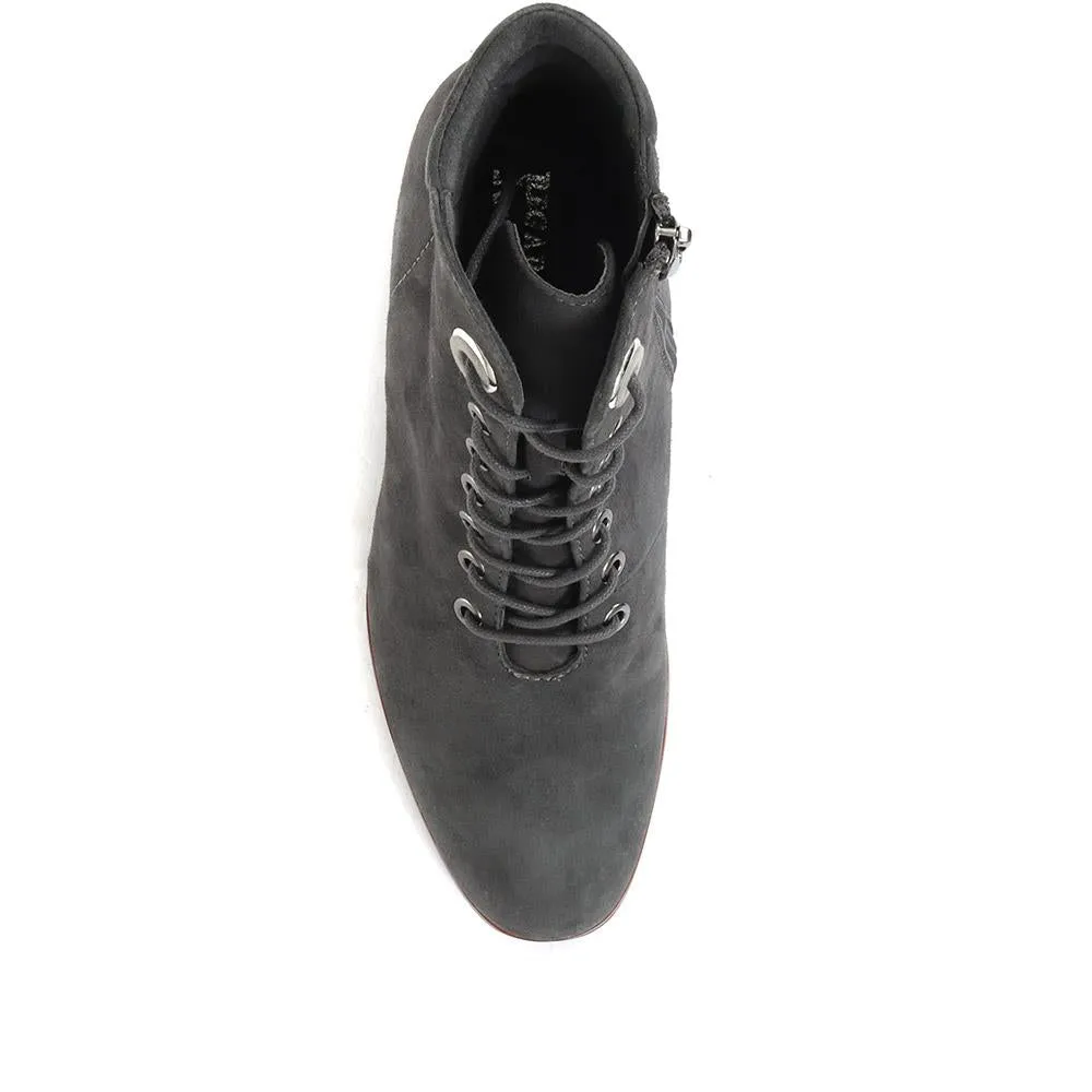 Vania Lace Up Suede Ankle Boots - SINO34515 / 320 500 sold by Jones Bootmaker product image thumbnail 5