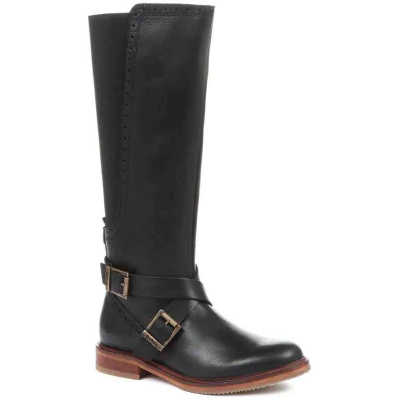 Mary Leather Knee High Boots - BARBR32515 / 318 627 sold by Jones Bootmaker