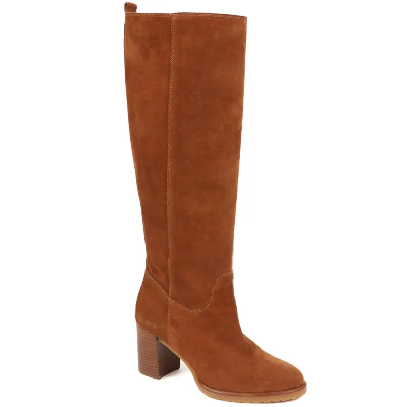Iona Slouch Suede Knee Boots - IONA / 319 234 sold by Jones Bootmaker