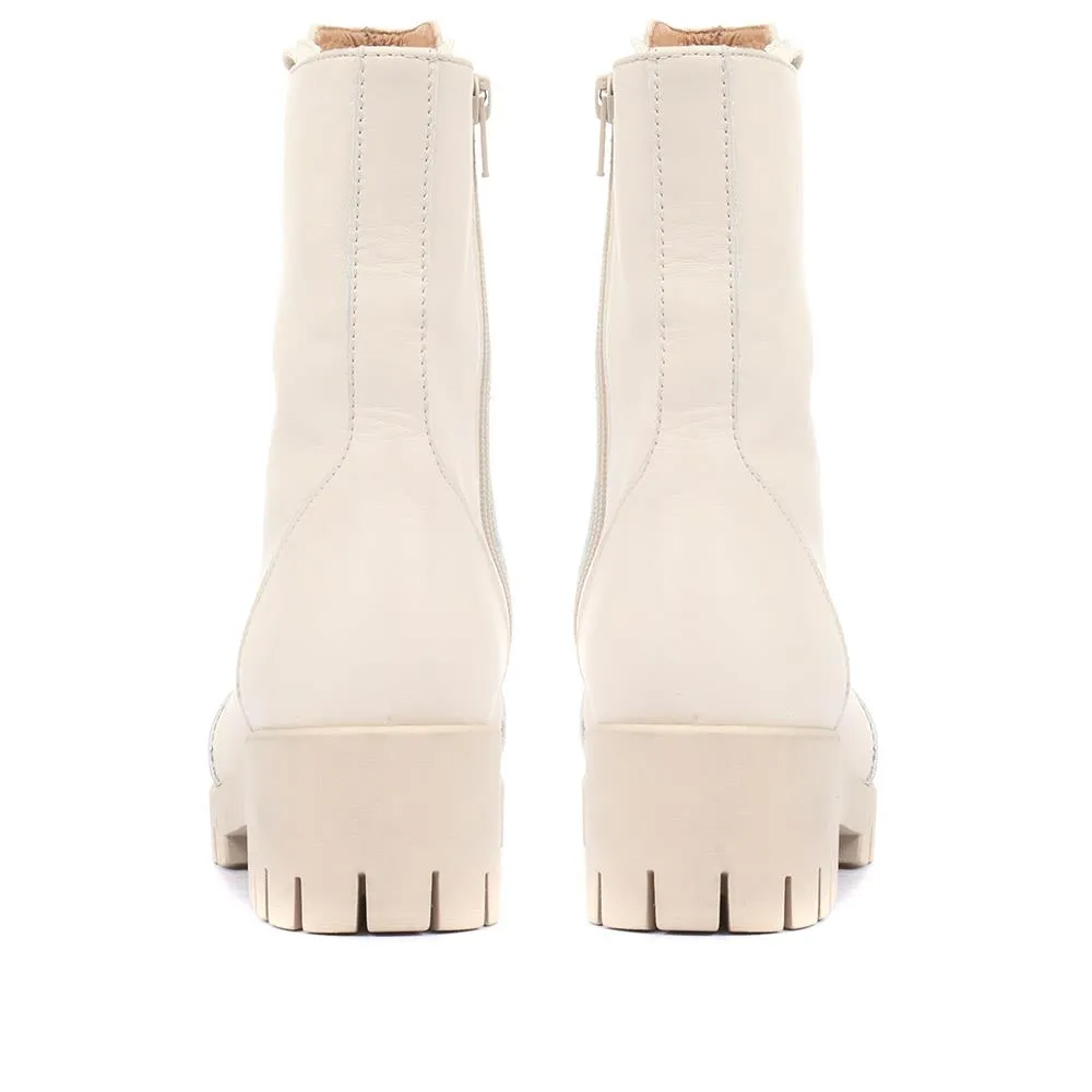 Lauryn Leather Combat Boots - LAURYN / 321 363 sold by Jones Bootmaker product image thumbnail 4