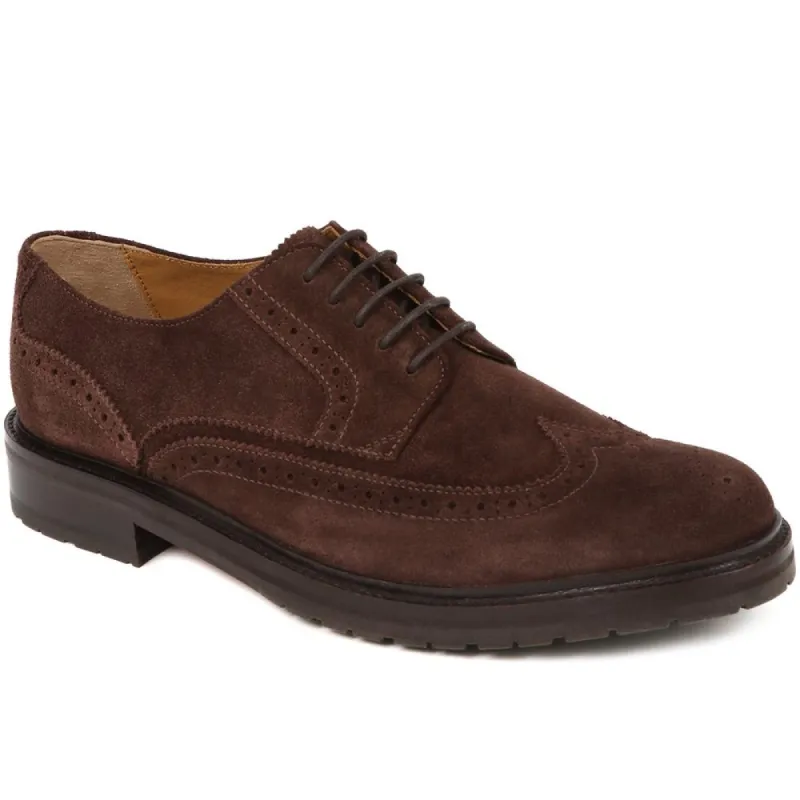 Kingsbay Men's Leather Brogues - KINGSBAY / 320 142 sold by Jones Bootmaker
