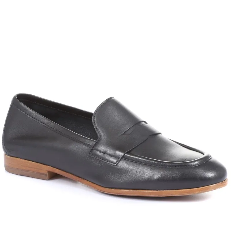 King Bird Leather Penny Loafers - KINGBIRD / 319 885 sold by Jones Bootmaker