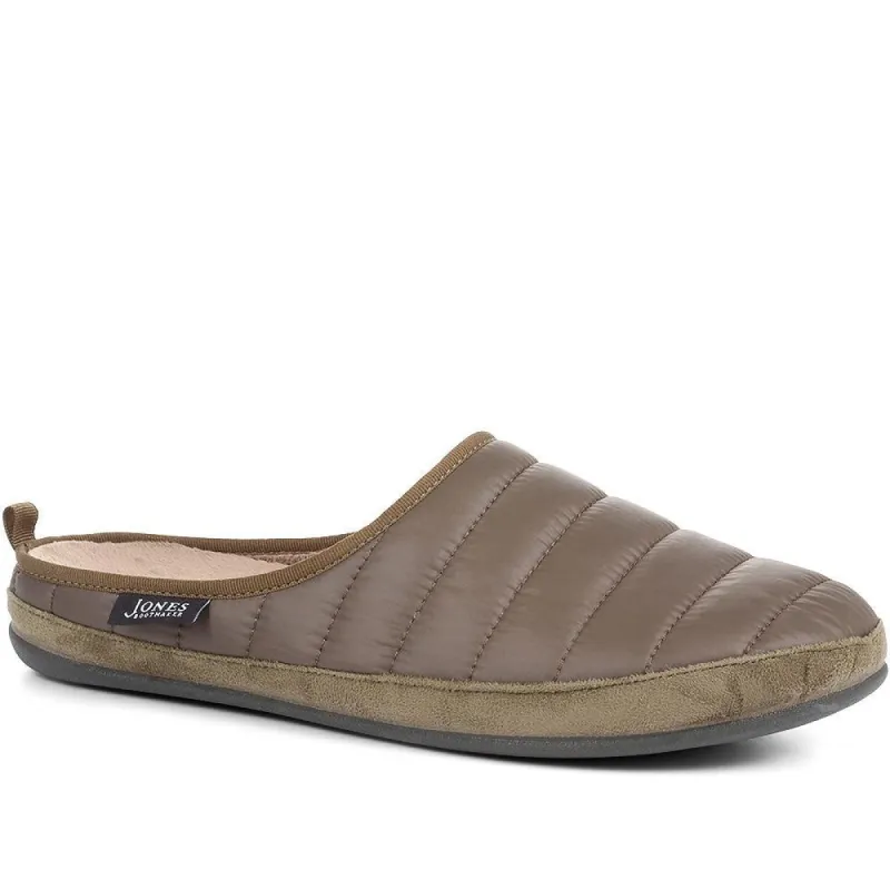 Zion Recycled Mule Slippers - ZION / 323 030 sold by Jones Bootmaker