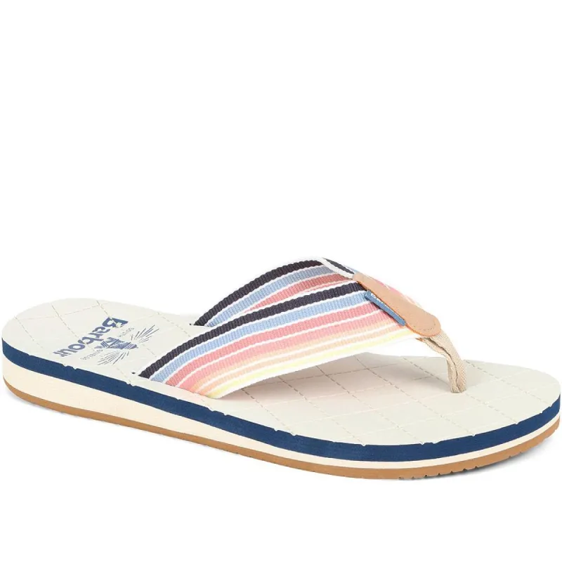 Seamills Toe Post Sandals - BARBR37511 / 323 747 sold by Jones Bootmaker