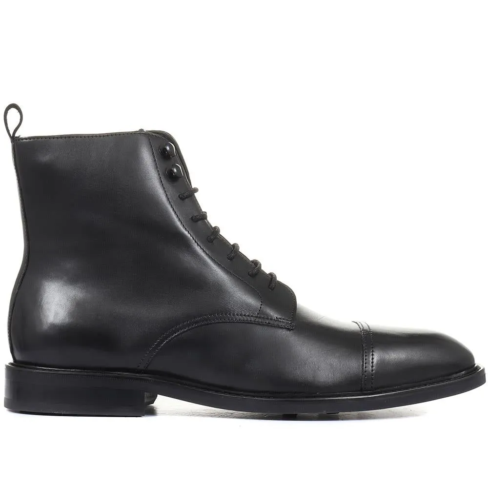 Deighton Faux Shearling Lace-up Boots - DEIGHTON / 319 220 sold by Jones Bootmaker product image thumbnail 5