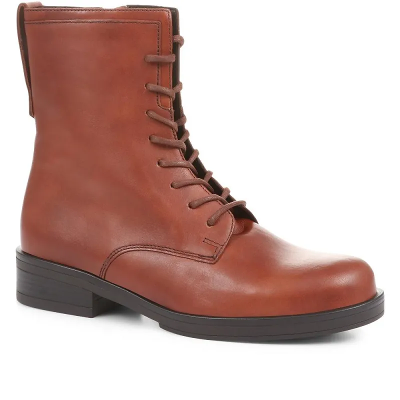 Hay Lace-Up Patent Ankle Boot - GAB32528 / 319 147 sold by Jones Bootmaker
