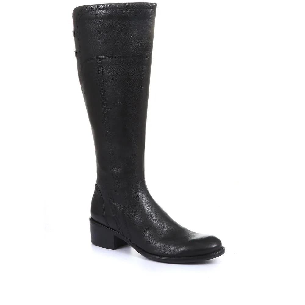 Leather Knee High Boot - CARM28503 / 313 427 sold by Jones Bootmaker product image thumbnail 2