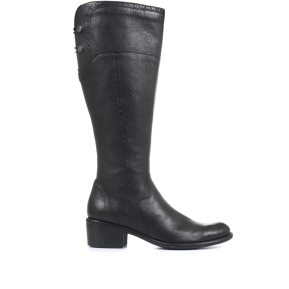 Leather Knee High Boot - CARM28503 / 313 427 sold by Jones Bootmaker product image thumbnail 3