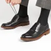 Kingsbay Men's Leather Brogues - KINGSBAY / 320 142 sold by Jones Bootmaker
