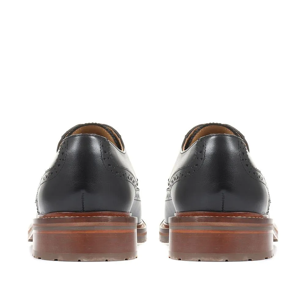 Kingsbay Men's Leather Brogues - KINGSBAY / 320 142 sold by Jones Bootmaker product image thumbnail 3