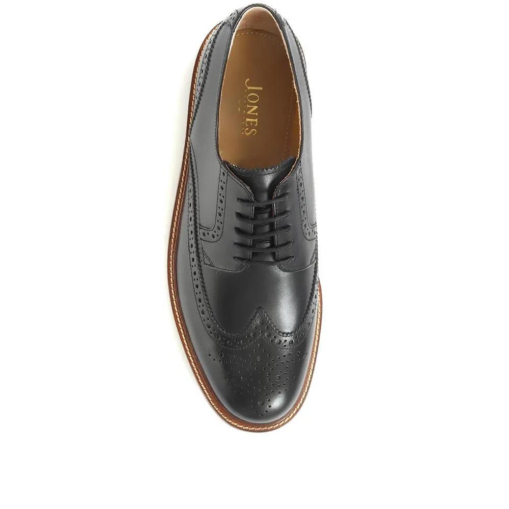 Kingsbay Men's Leather Brogues - KINGSBAY / 320 142 sold by Jones Bootmaker product image thumbnail 4