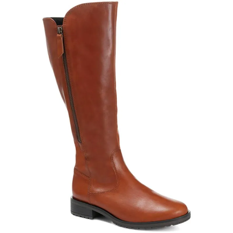 Texas Long Leather Wide Fit Boots - GAB30542 / 316 655 sold by Jones Bootmaker