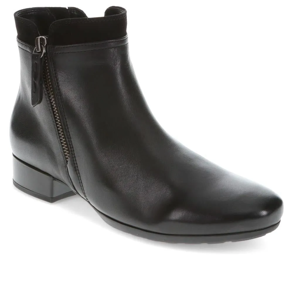 Zip-Up Leather Ankle Boots - GAB40532 / 326 338 sold by Jones Bootmaker