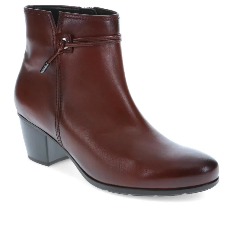 Zip-Up Leather Ankle Boots - GAB40528 / 326 334 sold by Jones Bootmaker