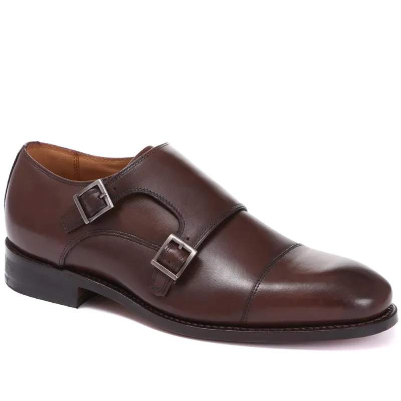 Pimlico Leather Monk Shoe - PIMLICO / 27112017 sold by Jones Bootmaker