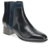 Leather Block Heel Ankle Boots - SINO40510 / 326 263 sold by Jones Bootmaker