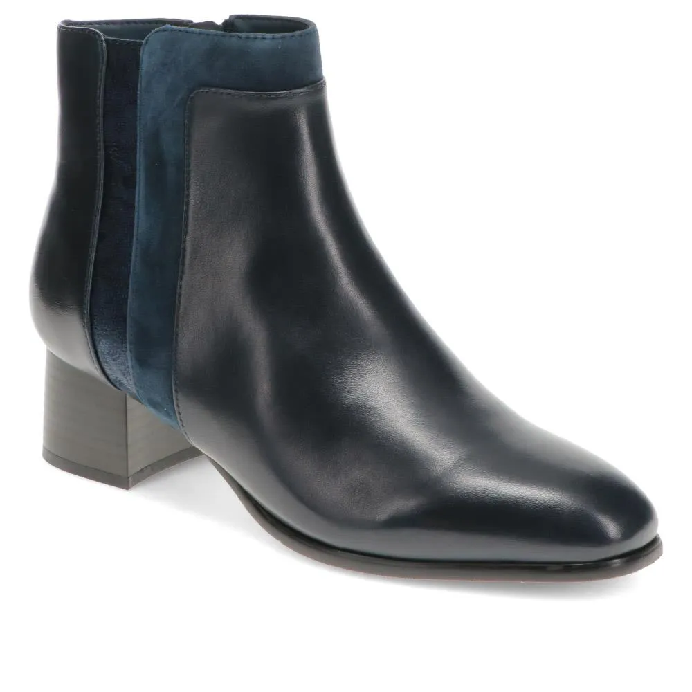 Leather Block Heel Ankle Boots - SINO40510 / 326 263 sold by Jones Bootmaker product image thumbnail 3