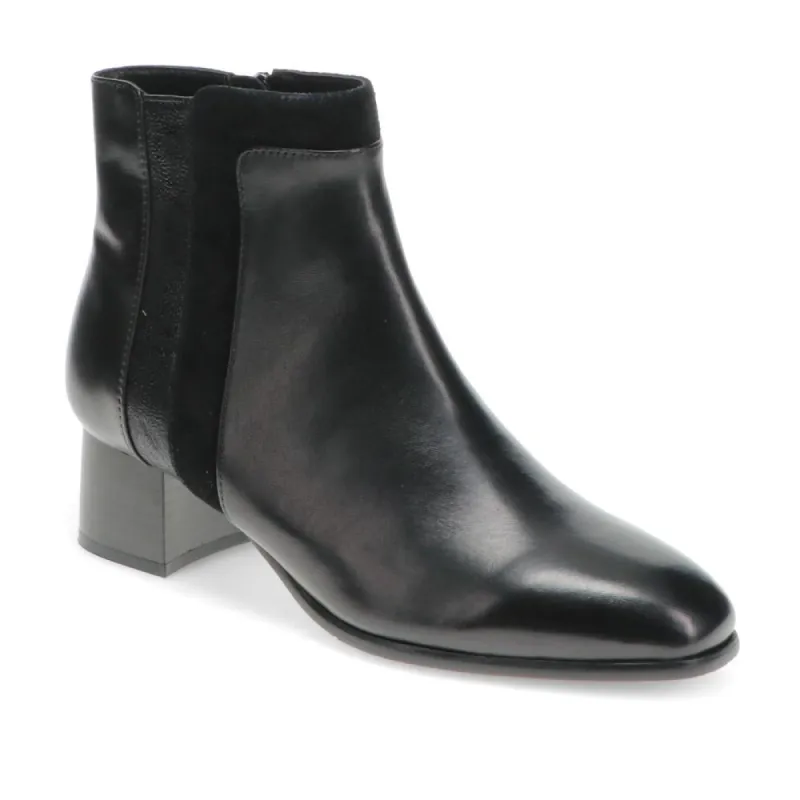 Leather Block Heel Ankle Boots - SINO40510 / 326 263 sold by Jones Bootmaker