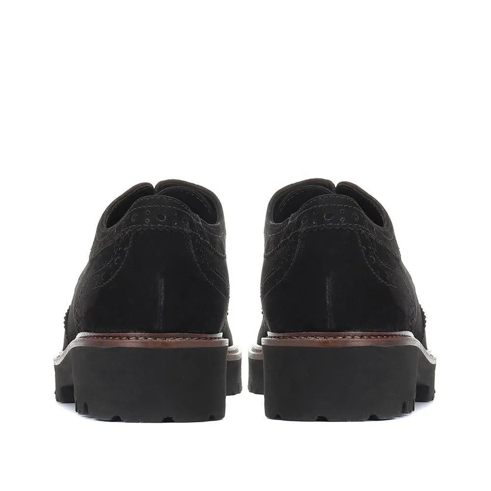 Sweep Black Suede Leather Brogue - GAB30543 / 316 622 sold by Jones Bootmaker product image thumbnail 4