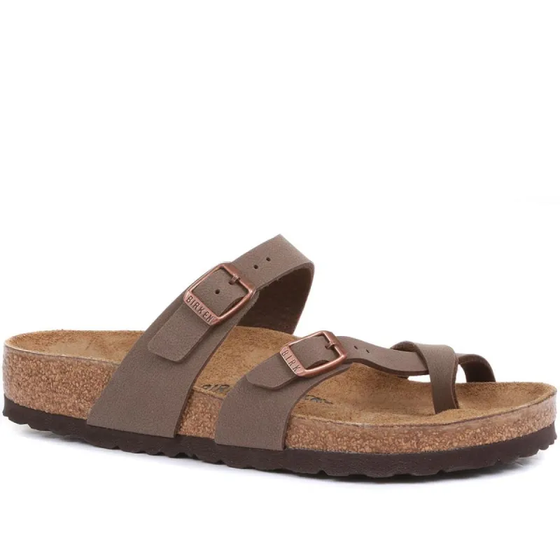 Mayari Schwarz Slip-On Sandal - BIRK27506 / 313 504 sold by Jones Bootmaker