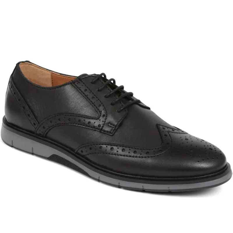 Lingfield Leather Brogues - LINGFIELD / 325 187 sold by Jones Bootmaker