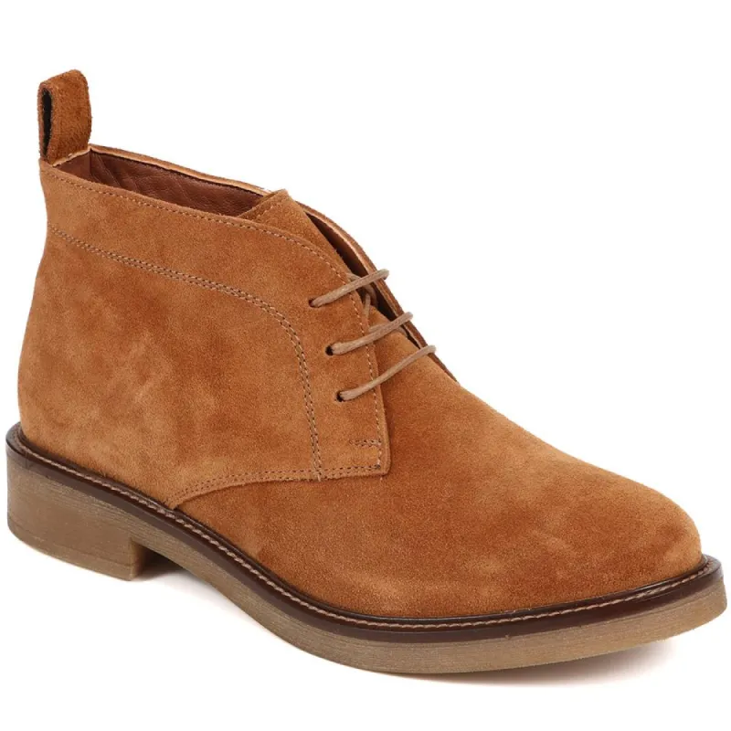 Manuela Suede Chukka Boots - MANUELA / 324 329 sold by Jones Bootmaker