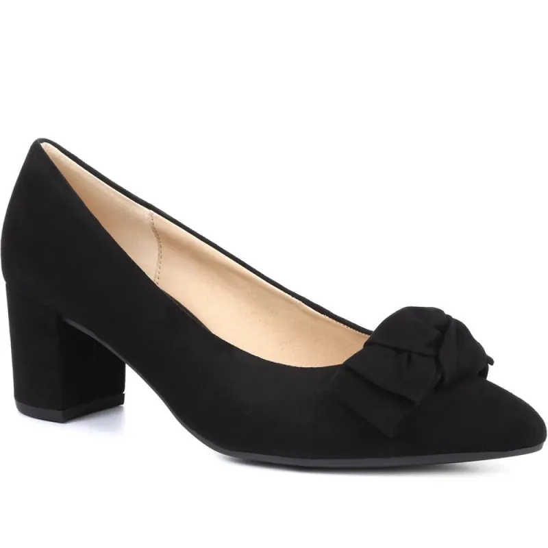 Kesh Leather Pointed Court Shoes - GAB32505 / 319 140 sold by Jones Bootmaker