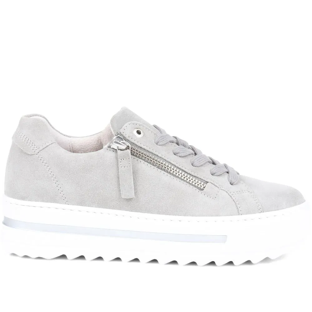 Heather Leather Platform Trainers - GAB35508 / 321 583 sold by Jones Bootmaker product image thumbnail 3
