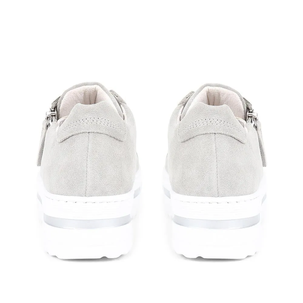 Heather Leather Platform Trainers - GAB35508 / 321 583 sold by Jones Bootmaker product image thumbnail 4