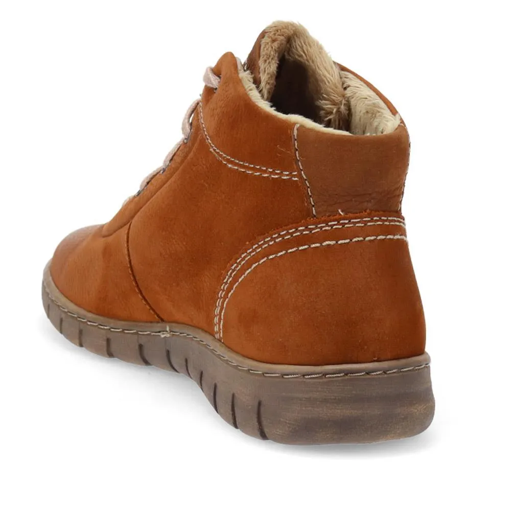 Leather Faux-Fur-Lined Ankle Boots - JOSEF40510 / 326 495 sold by Jones Bootmaker product image thumbnail 4