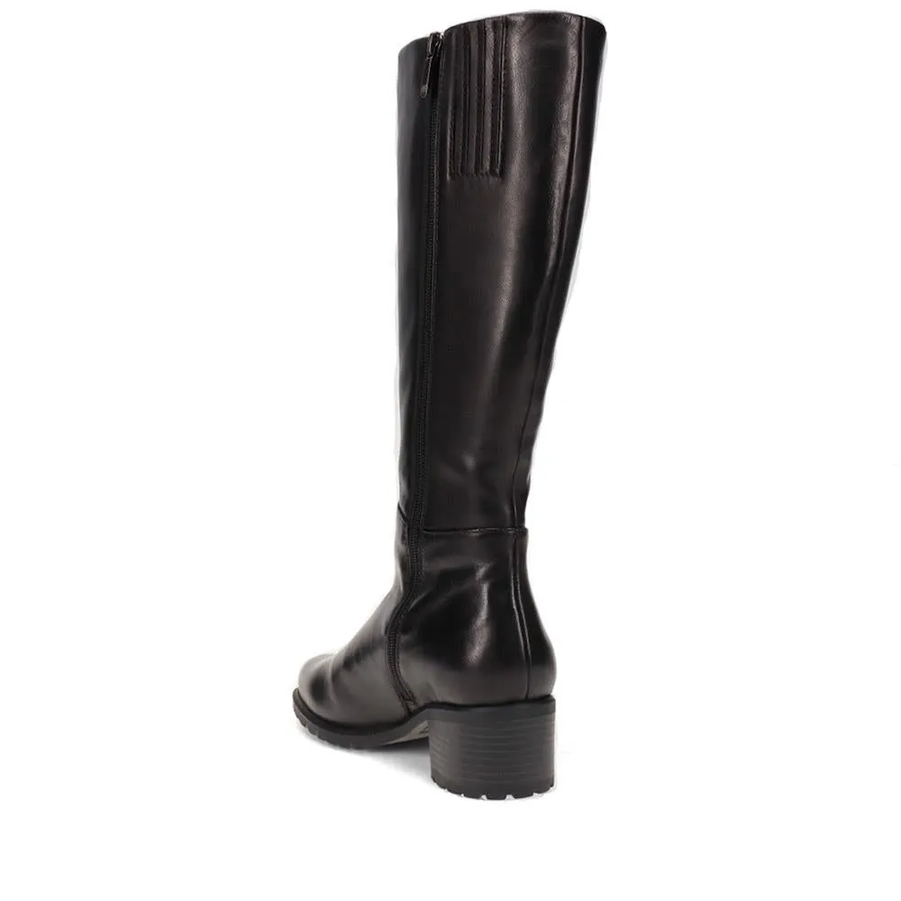 Leather Lace-Detailed Long Boots - SINO40508 / 326 465 sold by Jones Bootmaker product image thumbnail 4